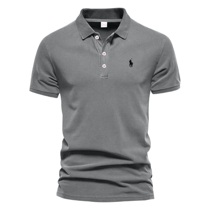 Men's Classic Embroidered Polo Shirt
