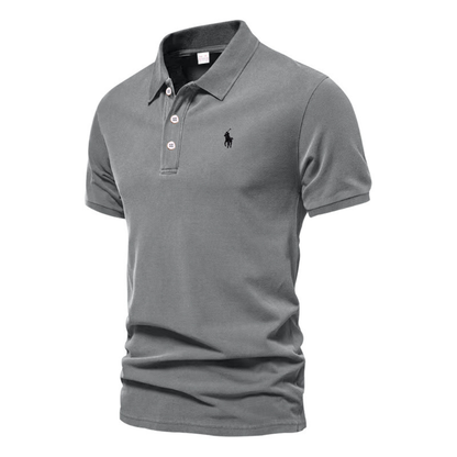 Men's Classic Embroidered Polo Shirt