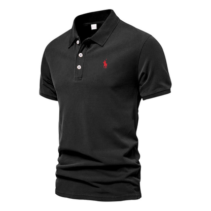 Men's Classic Embroidered Polo Shirt