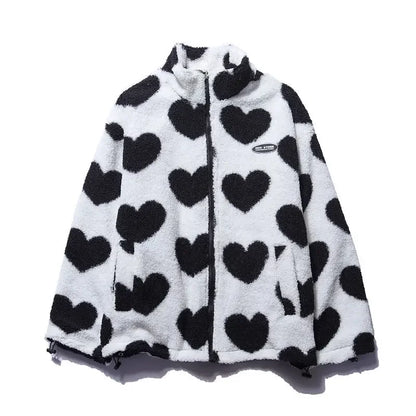 Talia | Reversible Heart Jacket