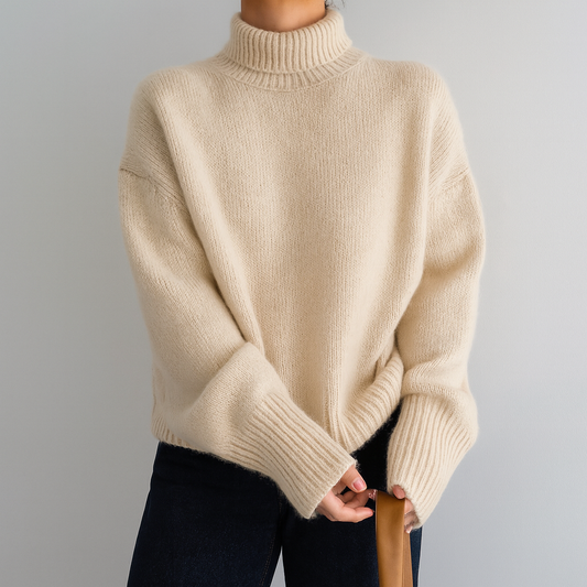 Women's Warm Cashmere Sweater - Soft & Cozy