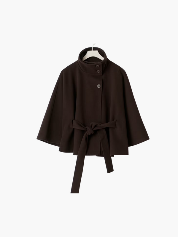 Belted Eclipse Jacket - Sleek, Cinched Perfection