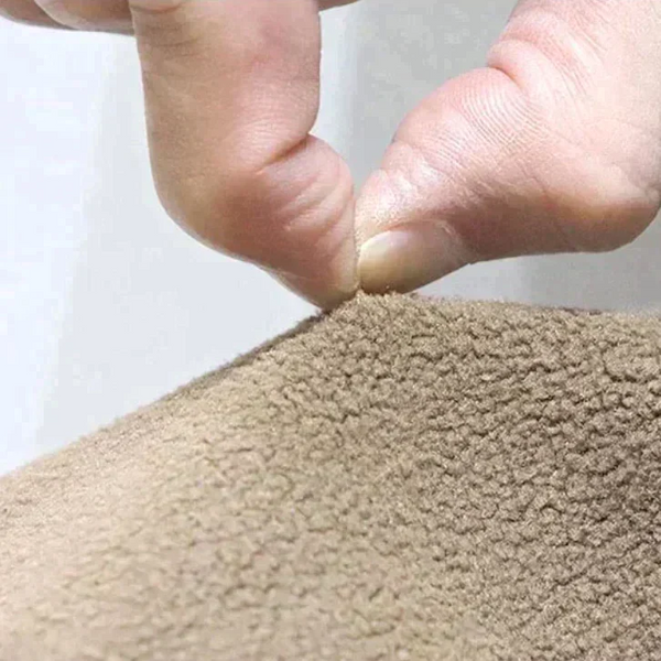 Double-Layer Wool Warm Hooded Coat