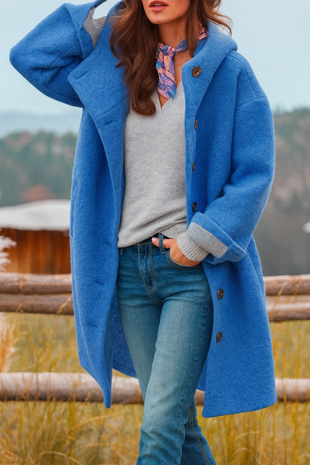 Cozy Hooded Coat